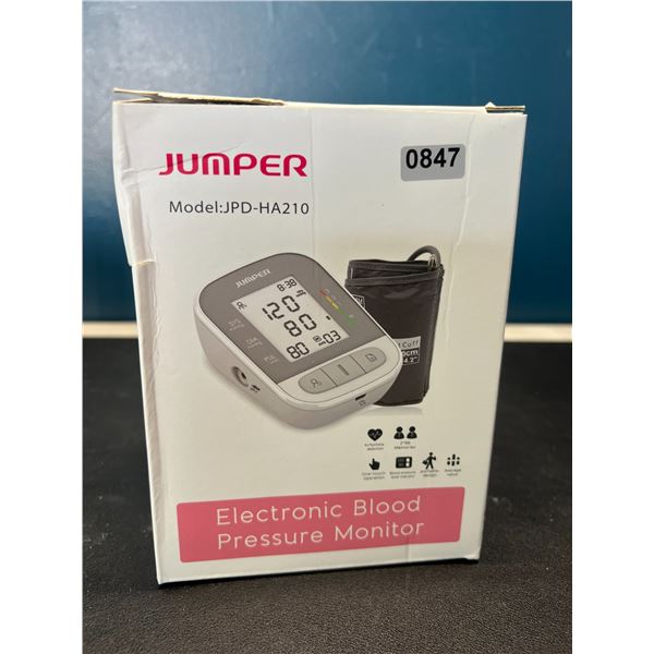 Lot of 1 Jumper Electronic Blood Pressure Monitor