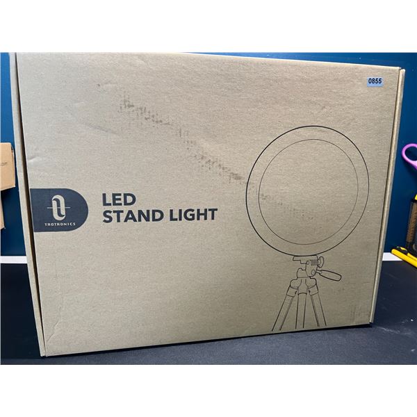 Lot of 1 Taotronics 12 inch LED Selfie Ring Light w/ Adjustable Tripod Stand