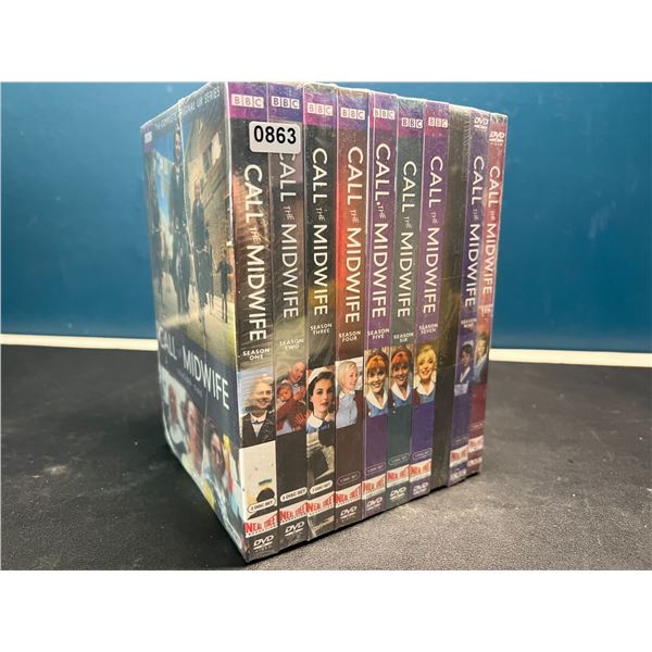 Lot of 1 DVD Box Set of "Call the Midwife" - Complete Original UK Series