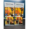 Image 1 : Lot of 2 Sunset Projection Lamps