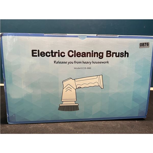 Lot of 1 Electric Spin Cleaning Brush w/ Assorted Heads