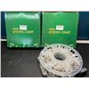 Image 1 : Lot of 2 Boxes of LED String Outdoor/Indoor Christmas Lights - Cool White - 165Ft Length
