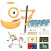Image 5 : Lot of 1 EGGY the Robot Teacher - Educational Drawing Robot Toy; Teaches Words, Numbers, Shapes, etc