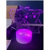 Image 4 : Lot of 1 3D Light-Up Acrylic Pokemon Lamp/Night Light - 3 Different Acrylic Displays Included!