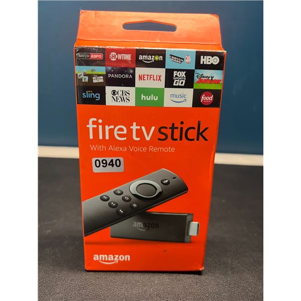 Lot of 1 Amazon Fire TV Stick w/ Alexa Voice Remote - Brand New Sealed!