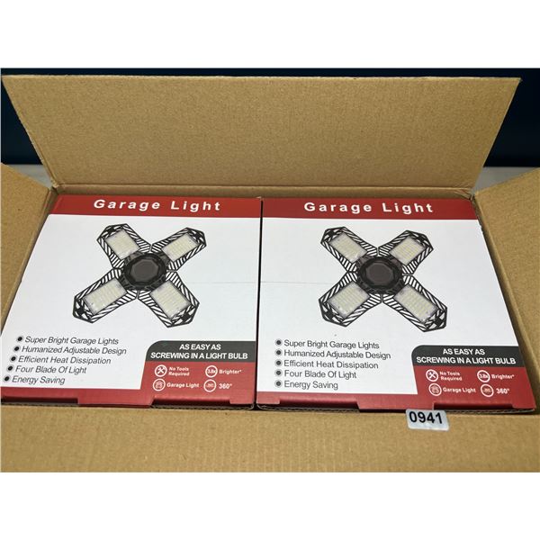 Lot of LED Garage Lights - 2PCS