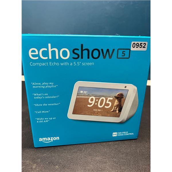 Lot of 1 Amazon Echo Show 5 - BRAND NEW SEALED!