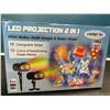 Image 1 : Lot of 1 LED Outdoor Motion Projector - Changeable Holiday Designs & Colours
