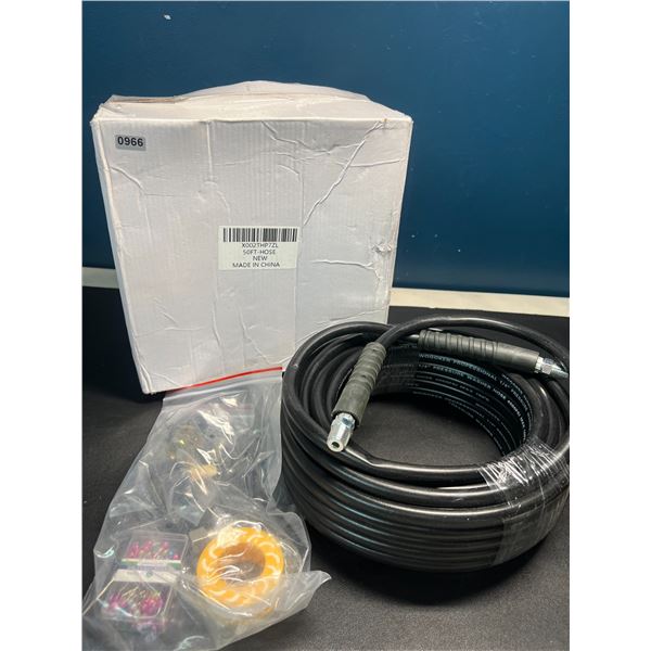 Lot of 1 50FT1/4" Pressure Washer Hose - 4000PSI Max