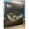 Image 1 : Lot of 1 Dr.J Professional AK40 7200lux Wifi 1080P HD Home Theatre Projector w/ Projector Screen