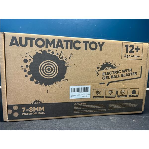 Lot of 1 Electric Automatic Gel Ball Blaster Gun - Purple Camo