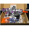 Image 2 : Lot of 1 Electric Automatic Gel Ball Blaster Gun - Purple Camo