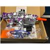 Image 1 : Lot of 1 Electric Automatic Gel Ball Blaster Gun - Purple Camo