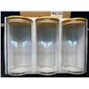 Image 2 : Lot of Airtight Glass Canister Jars - 3PCS