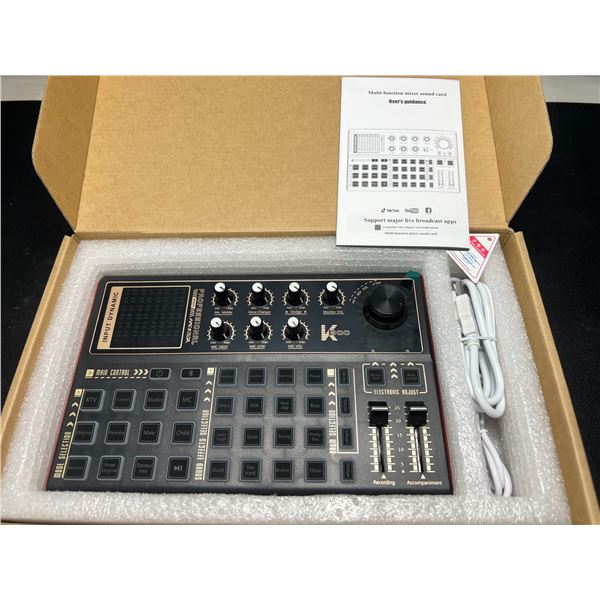 Lot of 1 Multi-Function Mixer Digital Sound Card