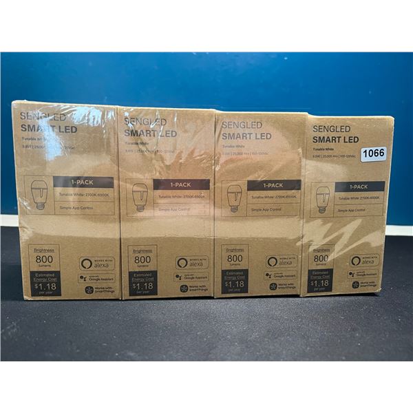 Lot of 4 Sengled LED Wifi Smart Lightbulbs