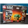 Image 1 : Lot of 1 LEGO Brick Headz STAR WARS "The Mandalorian The Child" Toy Building Set (295 PCS)