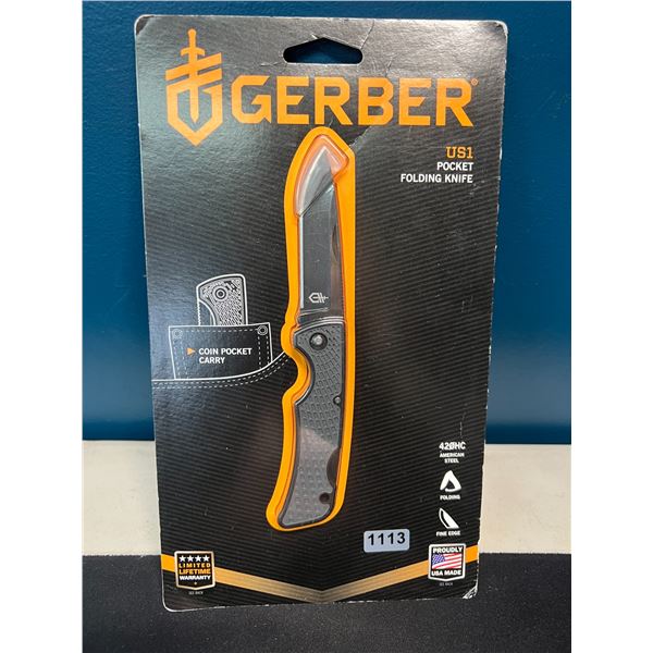 Lot of 1 Gerber US1 Pocket Folding Knife - Brand New Sealed!