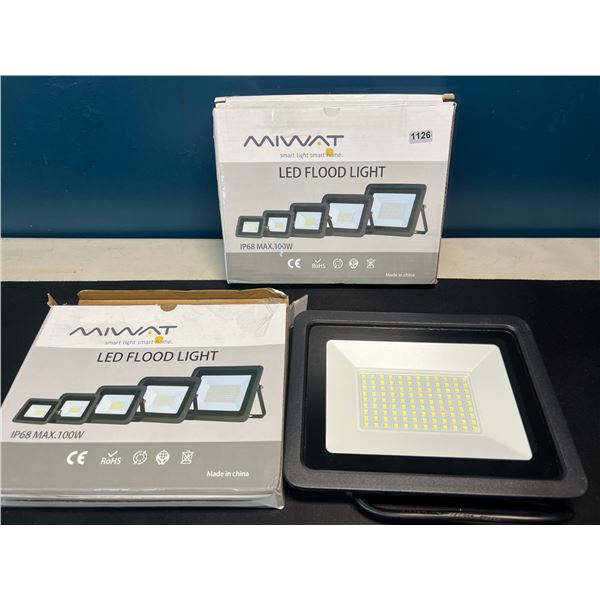 Lot of 2 LED Flood Lights