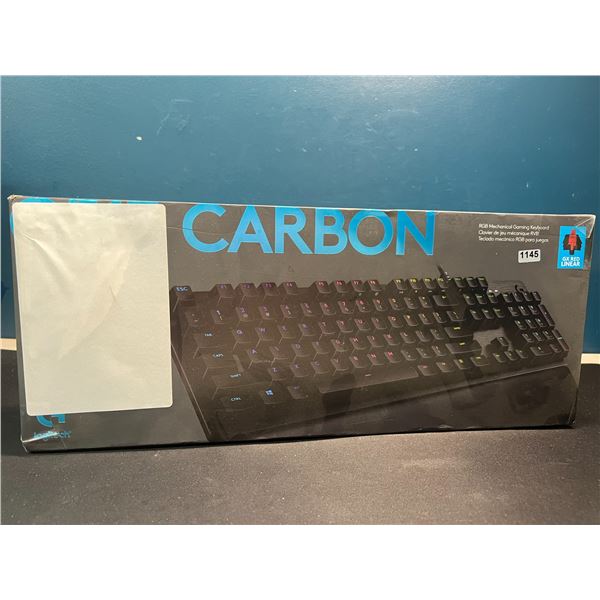 Lot of 1 Logitech G513 Carbon RGB Mechanical Gaming Keyboard