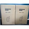 Image 1 : Lot of 2 Outdoor Wall Lamps