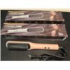 Image 1 : Lot of 2 Hair Straightening Brushes