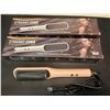 Image 1 : Lot of 2 Hair Straightening Brushes