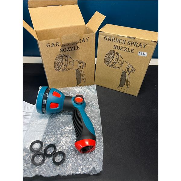 Lot of 2 Garden Hose Spray Nozzles