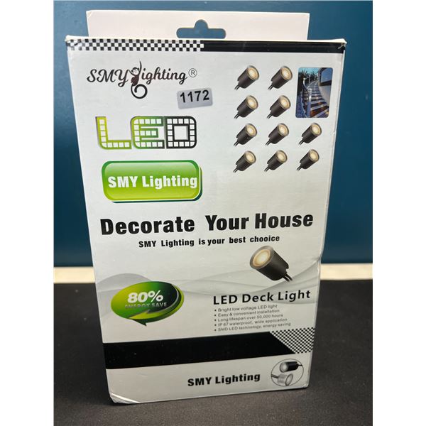 Lot of 1 Box of LED Deck Lights