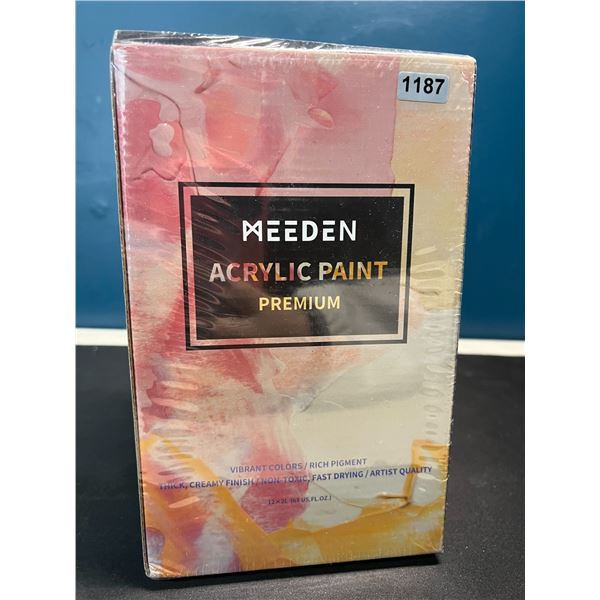 Lot of 1 Box of Acrylic Paint - 12 PCS