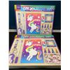 Image 1 : Lot of 2 DIY Journal/Stationary Sets - Unicorn Design