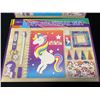 Image 2 : Lot of 2 DIY Journal/Stationary Sets - Unicorn Design