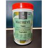Image 1 : Lot of 1 Tub of Natreve Vegan Protein Powder - Fudge Brownie