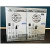 Image 1 : Lot of 2 Nioxin 3-Step Scalp & Hair Treatment Sets - Includes Shampoo, Conditioner & Scalp Treatment