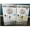 Image 1 : Lot of 2 Nioxin 3-Step Scalp & Hair Treatment Sets - Includes Shampoo, Conditioner & Scalp Treatment