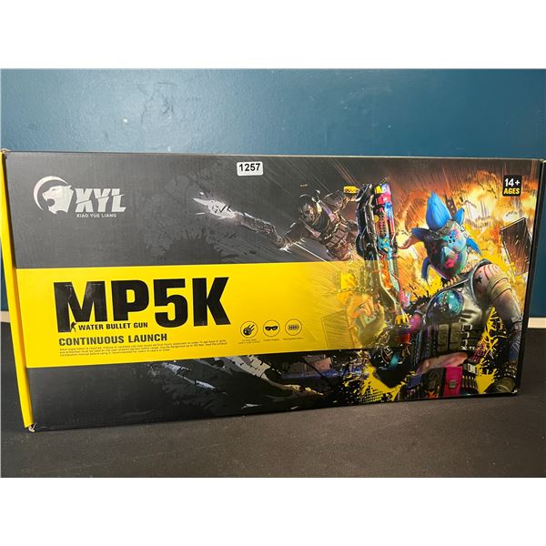 Lot of 1 MP5K Continuous Launch Electric Gel Ball Blaster Gun