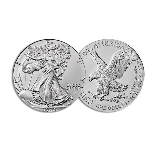 2023 American Silver Eagle .999 Fine Silver Dollar Coin