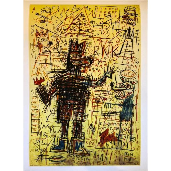 Untitled 1982 (Mr. Mr. Mr.) by Basquiat