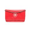 Image 1 : Chanel Red Patent Leather Woc Shoulder Bag