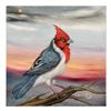 Image 1 : Red Crested Cardinal by Katon Original