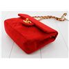 Image 3 : Chanel Red Quilted Canvas CC Mini Square Flap Shoulder Bag Crossbody