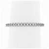 Image 1 : 14K White Gold 0.17 ctw F VS1 Shared Prong Set Diamond 1.90mm Stackable Band Rin