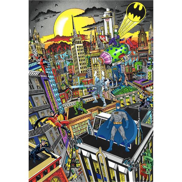 Batman Rules the Night (PR)  3D by Fazzino, Charles