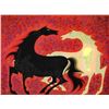 488  Two Wild Horses by Eyvind Earle