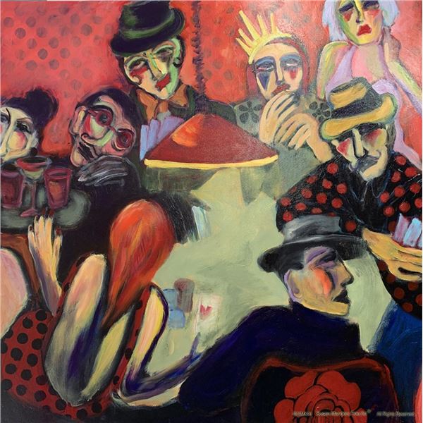 Susan Manders ORIGINAL "Casino Night"