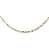 Image 2 : 24 Inch Valentino Chain - 14KT Yellow, Rose, and White Gold