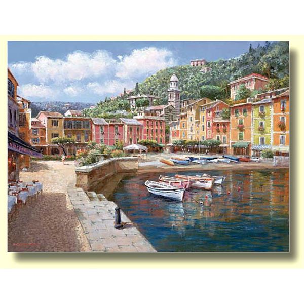 Harbor at Portofino by Sam Park