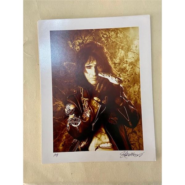 Alice Cooper & Serpent by Robert Knight