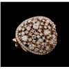 Image 1 : 14KT Rose Gold 2.34 ctw Diamond Ring