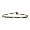 Image 1 : 3.78 ctw Diamond Tennis Bracelet - 14KT White Gold